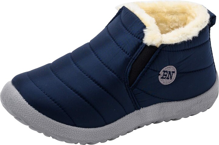 flat blue ankle boots