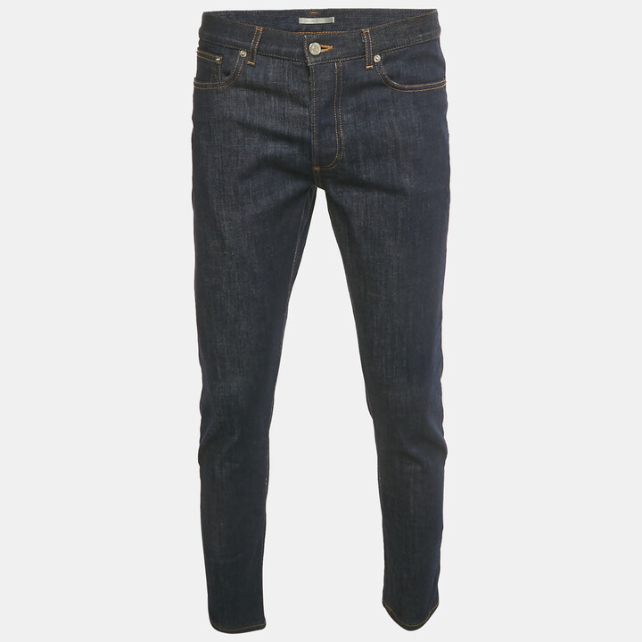 Christian Dior Navy Blue Denim Jeans M Waist 34\