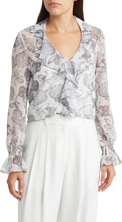 Ted Baker Anniye Ruffle Blouse