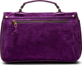 Thumbnail for your product : Proenza Schouler Grape Jam Purple Suede PS1 Medium Satchel