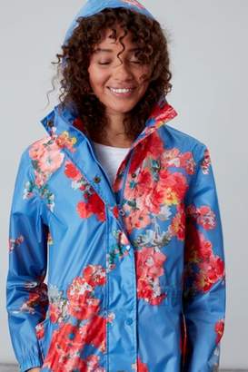 Next Womens Joules Blue Golightly Waterproof Packaway Jacket