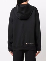 Thumbnail for your product : adidas by Stella McCartney Logo-Print Zip-Up Hoodie
