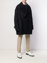 Thumbnail for your product : AMI Paris Oversize Peacoat