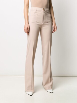 RED Valentino High-Waisted Flared Trousers