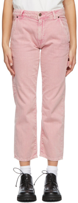 pink carpenter pants