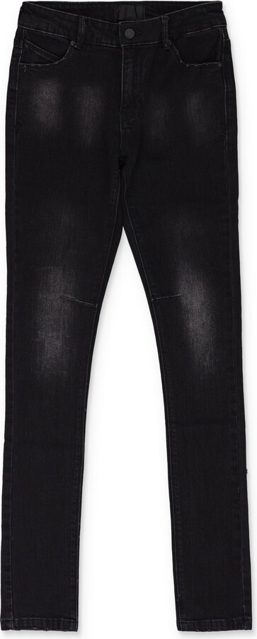 RtA Nwt Black Faded Distressed Skinny Jeans Size 38 $265