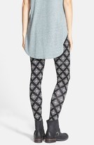 Thumbnail for your product : Threads for Thought Brocade Print Organic Cotton Leggings (Juniors)