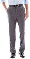 Thumbnail for your product : Stafford Executive Super 100 Wool Flat-Front Suit Pants - Slim Fit