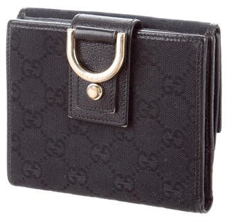 Gucci GG Canvas Fold-Up Wallet