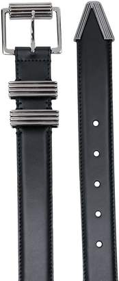 Versace embossed buckle belt