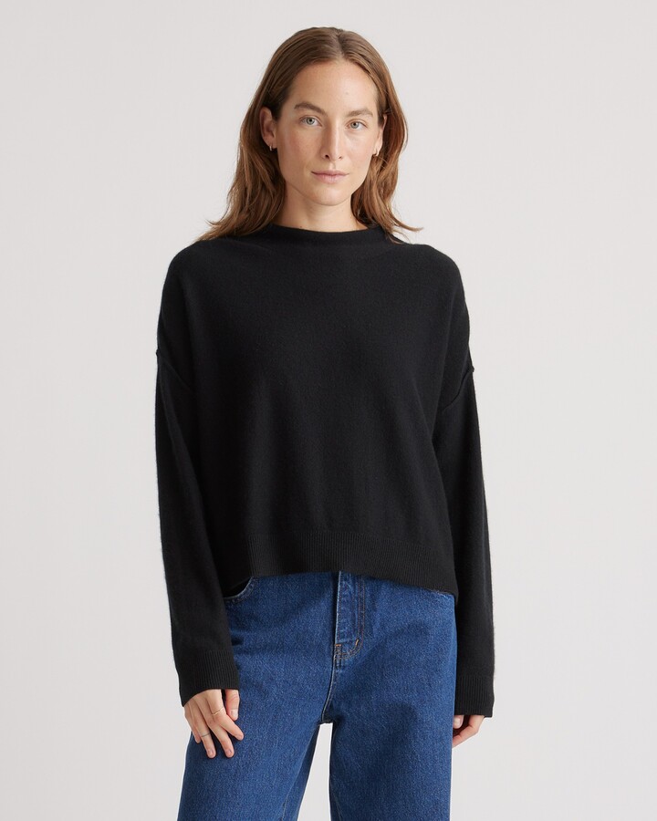Women's Black Cashmere Sweaters