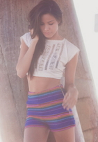 Thumbnail for your product : Kenny Striped Baja Shorts - as seen on Lauren Conrad -