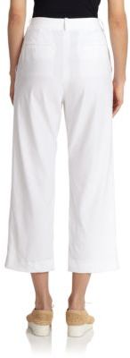 Suno Cropped Linen Pants