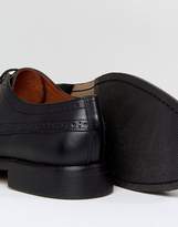Thumbnail for your product : Selected Baxter Leather Brogue Shoes In Black