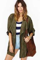 Thumbnail for your product : Nasty Gal Incognito Anorak - Army Green
