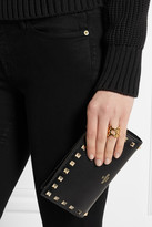 Thumbnail for your product : Valentino The Rockstud leather continental wallet