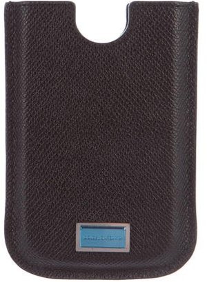 Dolce & Gabbana Blackberry Leather Phone Case w/ Tags