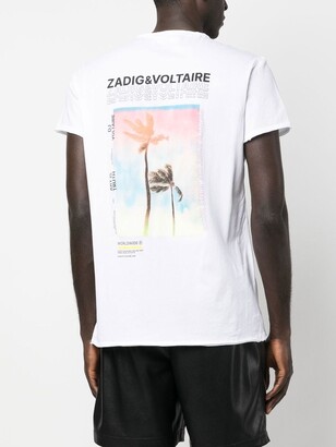 Zadig & Voltaire graphic-print cotton T-shirt