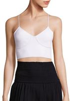 Thumbnail for your product : A.L.C. Carlotta Cropped Tank Top