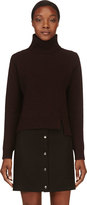 Thumbnail for your product : Proenza Schouler Aubergine Wool & Cashmere Turtleneck