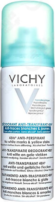Vichy Deodorant 48Hour Aerosol No Marks Anti-Perspirant 125ml