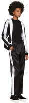 Thumbnail for your product : Opening Ceremony Reversible Black and White Silk Track Jacket