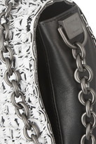 Thumbnail for your product : Proenza Schouler Courier small two-tone leather shoulder bag