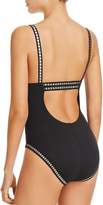 Thumbnail for your product : La Blanca Threading Along One Piece Swimsuit