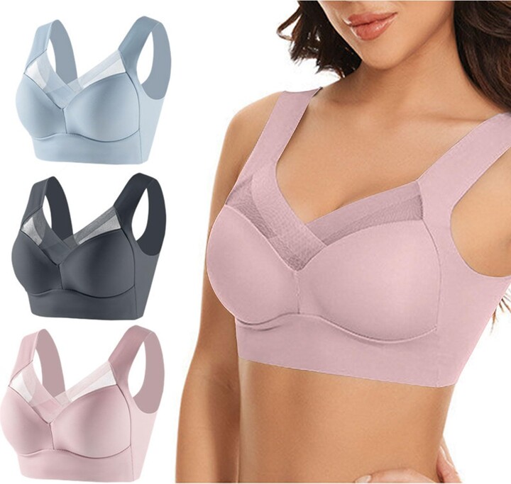  Yvette Adjustable Molded Cup Supportive Sports Bras
