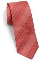 Thumbnail for your product : HUGO Diagonal Striped Silk Tie