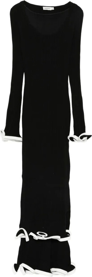 Simkhai Solani ruffled midi dress