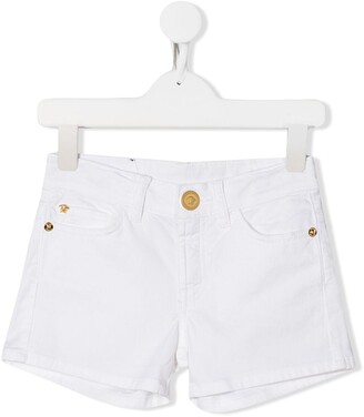 Versace Children Mid-Rise Denim Shorts - ShopStyle