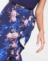 Thumbnail for your product : Paper Dolls 2 in1 printed frill skirt dress