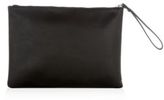 Thumbnail for your product : New Look Black Sparkle Laser Cut Out Zip Top Clutch