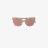 Thumbnail for your product : Stella McCartney Eyewear Eyewear pink star embellished cat eye sunglasses