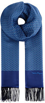 Thumbnail for your product : Ferragamo Silk-cashmere scarf
