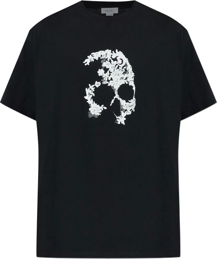 Alexander McQueen skull T-shirt