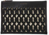 Thumbnail for your product : Ralph Lauren Ralph Lauren Chain-Link Leather Pouch