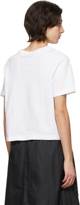 Nike White Sportswear Swoosh T-Shirt