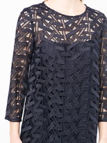 Thumbnail for your product : Paule Ka Guipure Lace Shift Dress