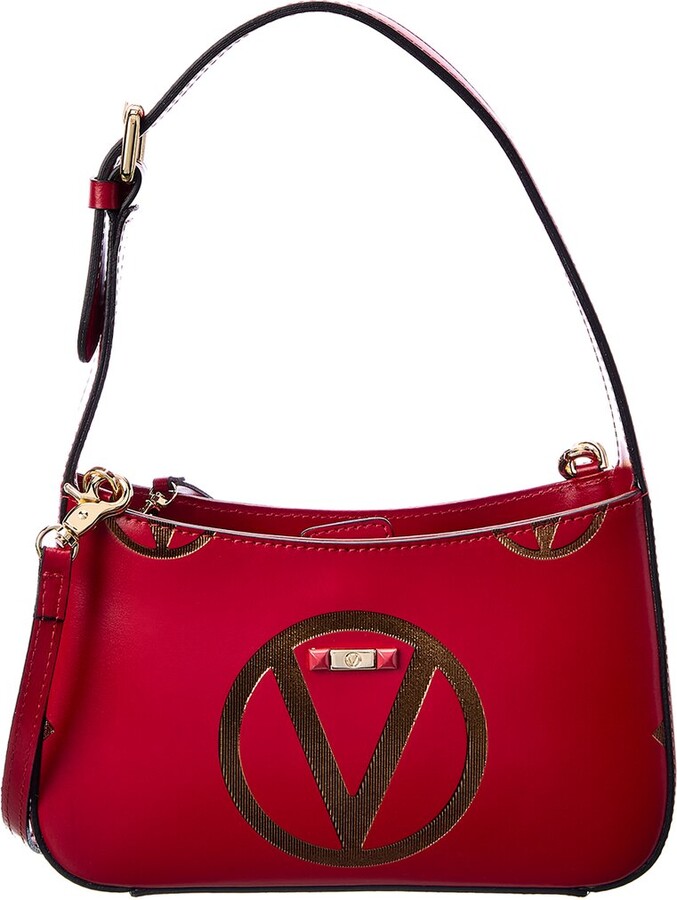 Valentino By Mario Valentino Kai Magnus Leather Crossbody ShopStyle