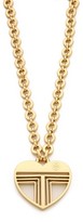 Thumbnail for your product : Tory Burch Adeline Fret Pendant Necklace