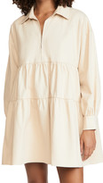 Thumbnail for your product : En Saison Cotton Poplin Mini Dress