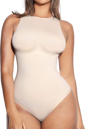 FeelinGirl Shapewear Bodysuit for Women Sleeveless Tummy Control