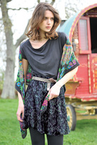 Thumbnail for your product : Brora Silk Tiered Skirt