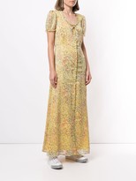 Thumbnail for your product : R 13 Floral-Print Silk Dress
