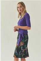 Thumbnail for your product : Marianna Déri Wrap Top - Purple