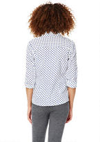 Thumbnail for your product : Delia's Navy Dot Button-Down Shirt