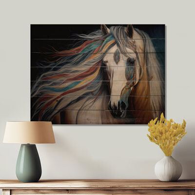 Loon Peak Syrine - Animals Wood Print On Natural Pine Wood