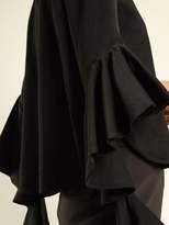 Thumbnail for your product : Ellery Reverberation V Neck Cady Blouse - Womens - Black